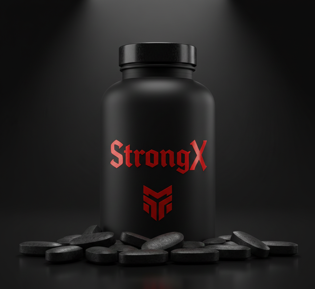 StrongX — Complemento alimenticio natural de imqnera
